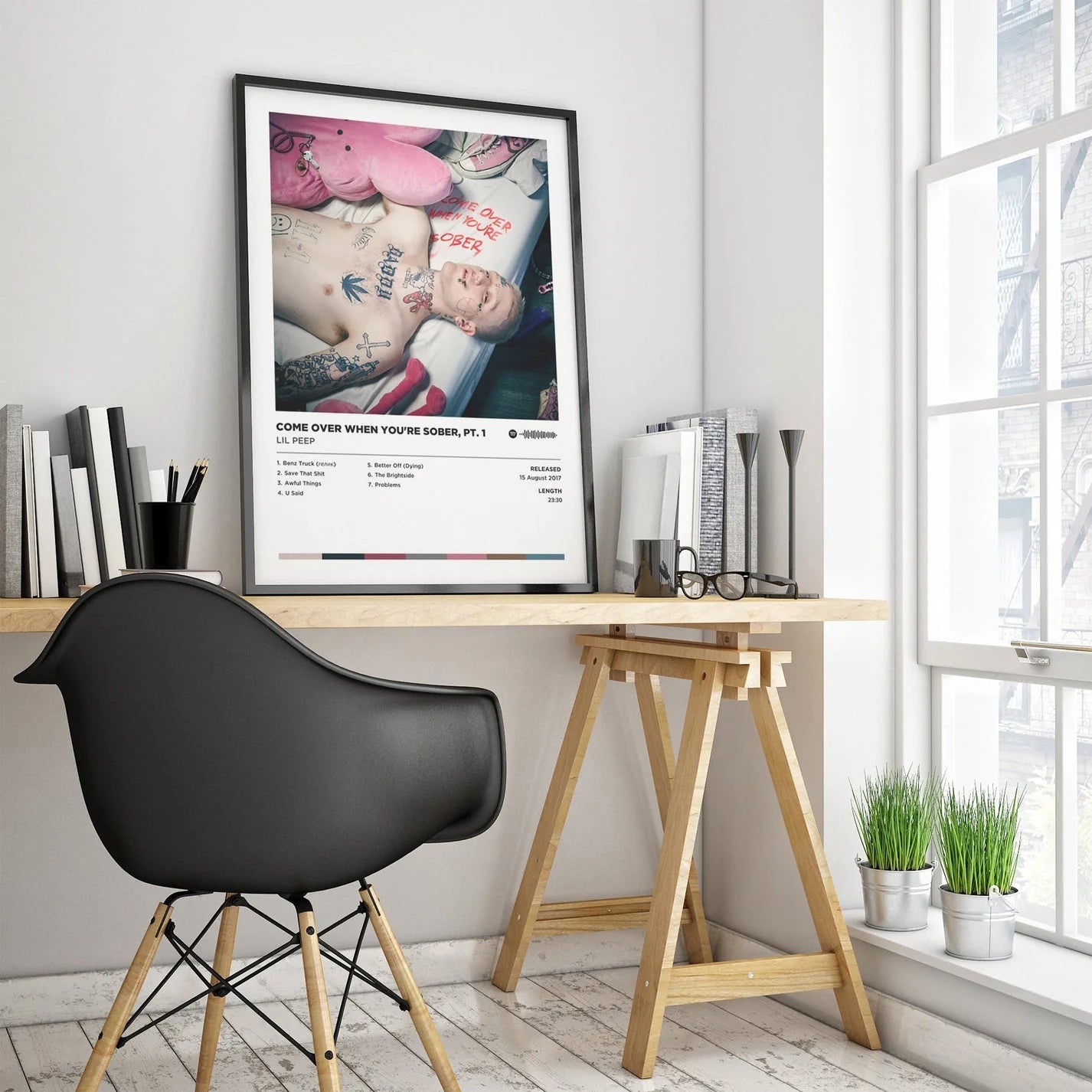 Lil Peep "Come Over When You're Sober" Poster Print